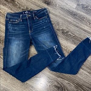 High Rise Super Skinny Hollister Jeans